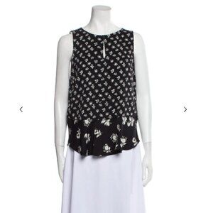 Diane von Furstenberg Silk Printed Blouse